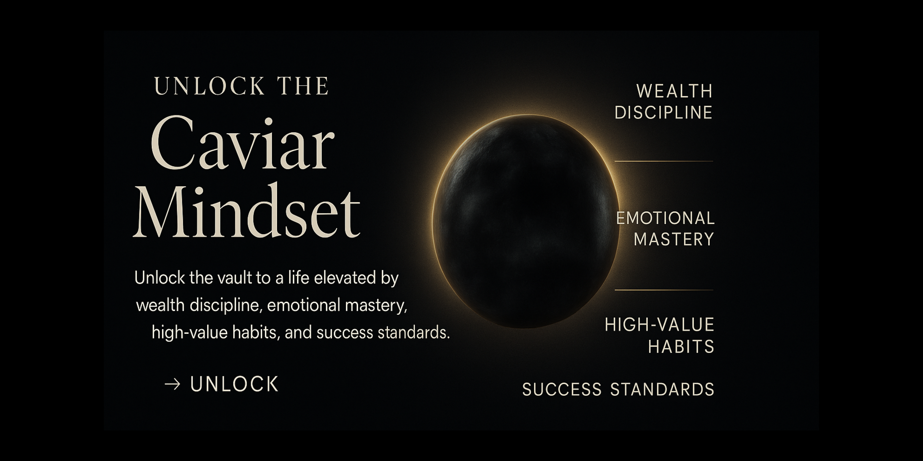 Caviar Mindset – Vault Access